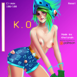 khetonah:  Arcade Riven from League of Legends, clean version,