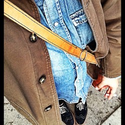 #fashion #mensfashion #denimshirt #cigarette #camelcrush #leather