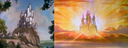 skunkandburningtires:  Every Disney castle from Snow White to