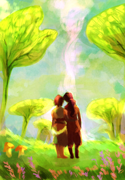 bevsi:  quick spirit world korrasami :’)  beautiful~ <3