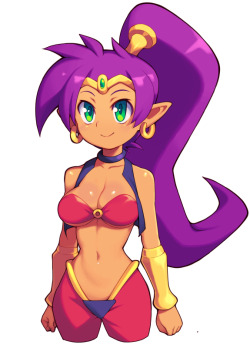jojosbazaar:  Shantae! https://sketch.pixiv.net/items/894438540365480248