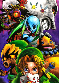 gyro-drive:  my little tribute to majora’s mask. done with