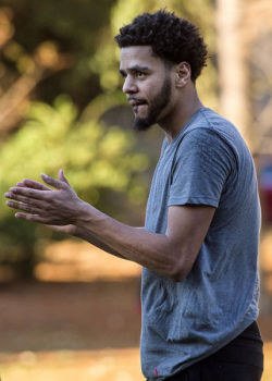 puvies:  teamcole: More photos of J. Cole playing football at