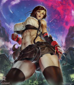 studiocutepet: Tifa - Final HeavenStanding in the heart of her