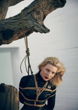justscreenshots:Shibari Felix RuckertModel Cate Blanchett Photo