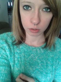 cherrybombkisses:  fancy new sweater i bought ;p 