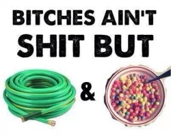 Hoes and Trix…bitches be crazy…..