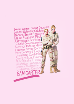 angievonasgard:The many layers of Sam Carter