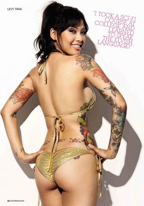 LEVY TRAN (USA) Photos by Bizarre Magazine.My links(follow me): Bizarre Magazine / Asian Girls / Tattoo / All girls .