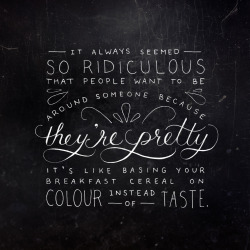 loipsum:  Day 15 - John Green Quote - Paper Towns © Lauren Coutts