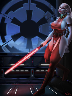 jxkart:  Twi’lek Sith Assassin more artwork from last year!