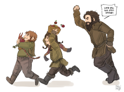 hvit-ravn:  some young bofur and bombur. 