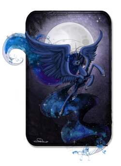 equestrian-pony-blog:  The Moon Princess by NastyLady