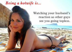 negotiateadiscussion:  hotwifes-home-again:   Your hotwife is