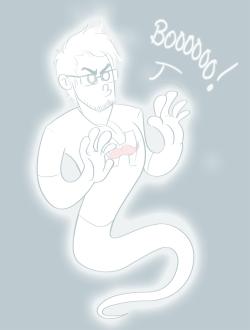 haleyscomett-art:  MARK DIEDHERE’S PROOF THAT HE’S A GHOSTY