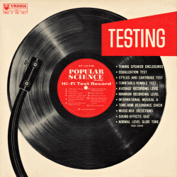 vinylespassion:  Hi-Fi Test Record