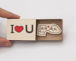 wnq-writers:  culturenlifestyle:Quirky & Cute Matchbox-Cards