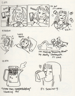 laurark:  For some reason I felt compelled to do hourly comics