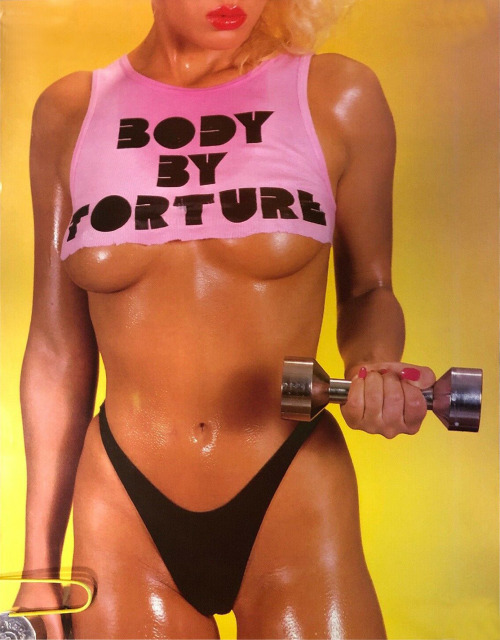 80sretroelectro:  Tortured Body (color corrected,  from an ebay