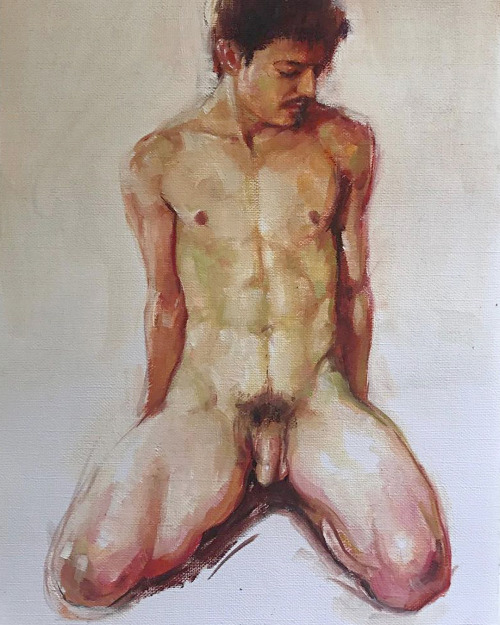 antonio-m:  André Serfontein, South African artist. oil on canvas