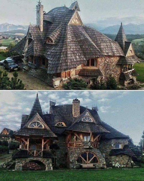 factsweird:The ‘Witch House’, Tatra mountains , Poland.