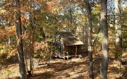 cabinporn:  12x16-foot cabin built in the 1970s in Lyme, Connecticut. 