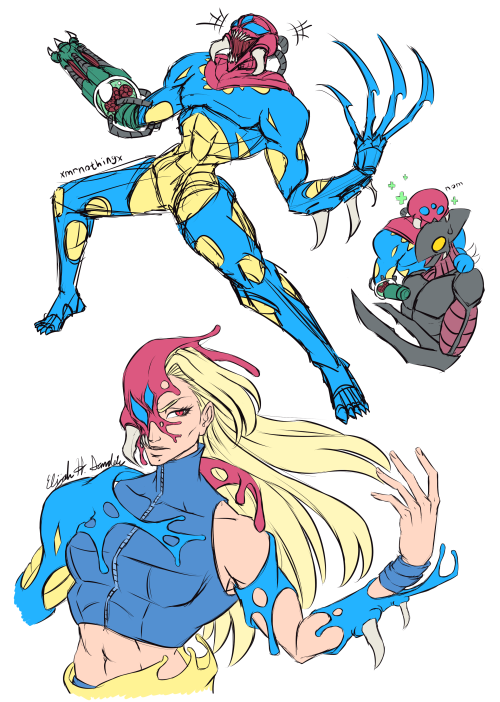 xmrnothingx:  Samus Aran from Metroid: Fusion  Had the urge to