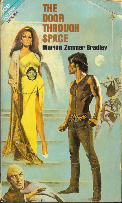 The Door Through Space by Marion Zimmer Bradley, an Ace Double,