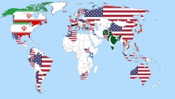 notalwaysluminous:mapsontheweb:Map of a survey asking the world