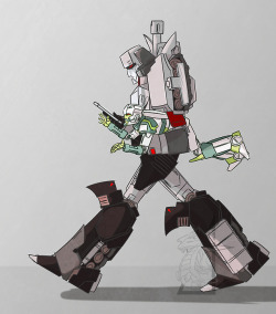 mapelie:  ralloonx:  As late to the party as I always am… Megatron