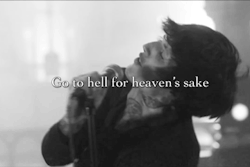tugbaheaven:  bring me the horizon - go to hell for heaven’s