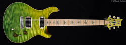 glorifiedguitars:  PRS Private Stock 4187 McCarty Signature Jade Glow Fade [Source: Willcutt Guitars] 