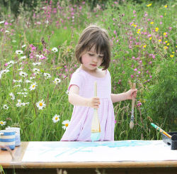 carlacherii:generic-art: 5-Year-Old With Autism Paints Stunning