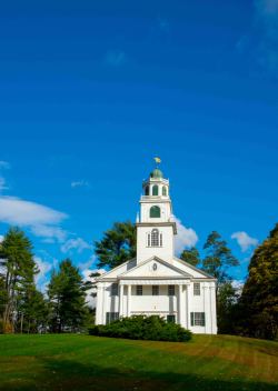 simplymyview:  Classic New England Church              