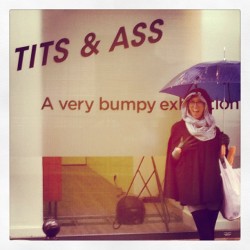 &ldquo;A very bumpy exhibition.&rdquo; #indeed (at Paris)