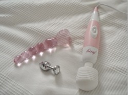 dewyplaces:  The Holy Trinity   that dildo is my favorite toy