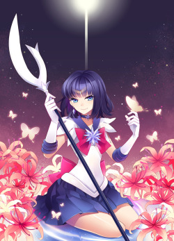 girlsbydaylight:  Sailor Saturn by ~Rukun00