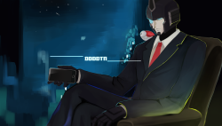 ddddtn:    Perceptor  AU.(all I want to do just want to see him