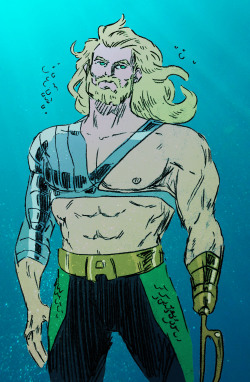 themikebecker:  Some 90′s Aquaman because