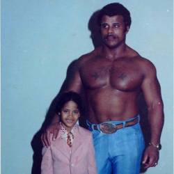 nwaterritorysuperfan: Rocky Johnson & his son Dwayne when