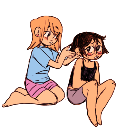 smallsbikeblog:  fixing up ur hair,,