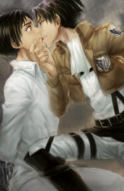 ereri-is-in-the-air:            Original:  ❀  by  米特