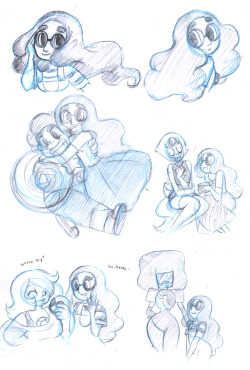 princesssilverglow:  I would love seeing the Gems interact with