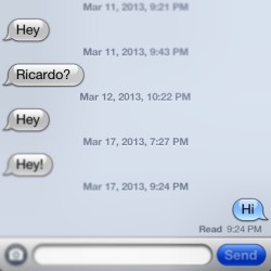 Whoa, somebody is thirsty for my attention… Aha #thirsty