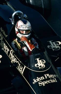 f1-blog-posts:  Nigel Mansell, Lotus-Renault 94T, 1983 European