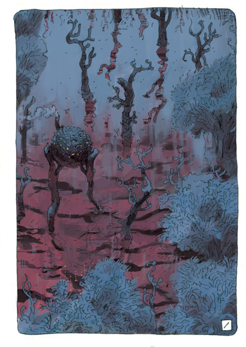 mossfellow:“Next…” #02, SwampwalkerJ. T. Cole 2015
