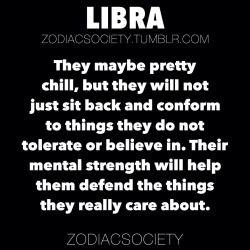 zodiacsociety:  LIBRA ZODIAC FACTS Their mental strength will