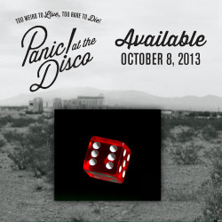 panicatthedisco:  Six, six, pick up our album in six days! That’s