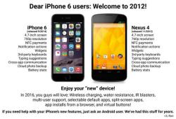 I’m faithful to team iPhone but this is funny and true
