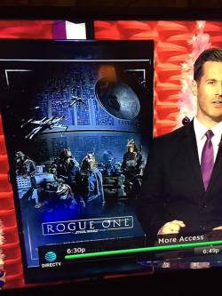 marrymejasonsegel: THE LOCAL NEWS WAS TALKING ABOUT ROGUE ONE